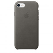 Apple IPhone Gray leather case 