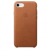 Apple IPhone Reddish brown leather case 