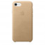 Apple IPhone beige leather case thumbnail