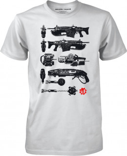 Gears of War 4 - Gun Tower (black) T-shirt XL Merch