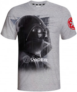 Star Wars - Vader DTG T-shirt (gray) S Merch