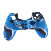 Dualshock 4 Silikonska zaštitna navlaka (camo dark blue) 