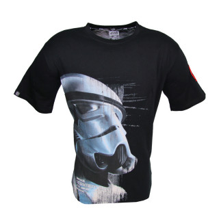 Star Wars - Imperial Stormtrooper T-shirt (Black, XL) Merch