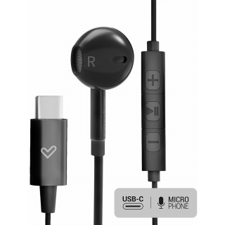 Energy Earphones Smart Type Black (EN 448982) Mobile