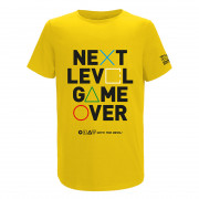 HELL Gamer Next Level Game Over T-Shirt Yellow (L) 