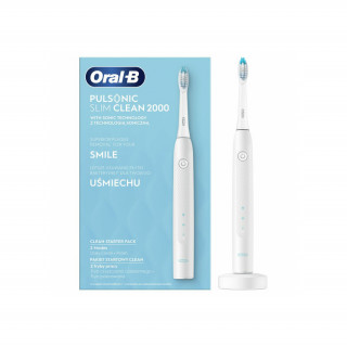 Oral-B Pulsonic Slim Clean 2000 white electric toothbrush Dom