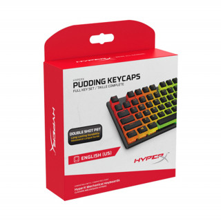 HyperX Pudding Keycaps - Set crne tipkovnice (SAD) (4P5P4AA#ABA) PC