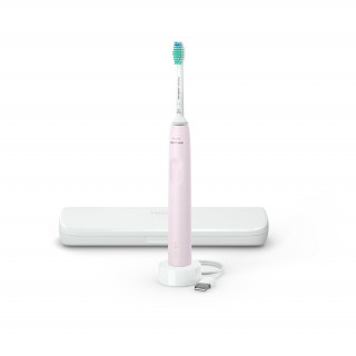 Philips Sonicare S3100 HX3673/11 electric toothbrush, pink with travel case Dom