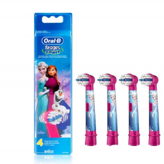 Oral-B EB10-4 Frozen II kid electric toothbrush , 4pcs Dom