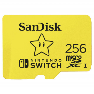 Sandisk microSDXC kartica Nintendo Switch 256GB, 100MB/s, U3, C10, A1, UHS-1 PC