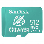 Sandisk microSDXC Kártya Nintendo Switch 512GB, 100MB/s, U3, C10, A1, UHS-1 