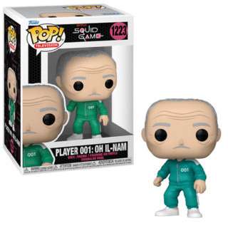 Funko Pop! Television: Squid Game - Player 001: Oh Il-Nam #1223 Vinyl Figure Merch