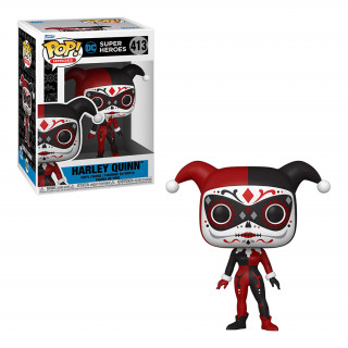 Funko Pop! Heroes: Dc Super Heroes - Harley Quinn (Dia De Los Dc) #413 Vinyl Figure Merch