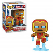 Funko POP! Marvel: Holiday - Gingerbread Iron Man #934 Bobble-Head Vinyl Figura 