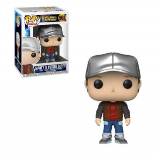 Funko Pop! Movies: Back to the Future - Marty in Future Outfit #962 Vinyl Figura Merch