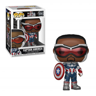 Funko Pop! Marvel: The Falcon and the Winter Soldier - Captain Falcon #814 Vinyl Figura Merch