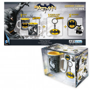 DC COMICS - Pck Mug + Keychains + Badges "Batman" 