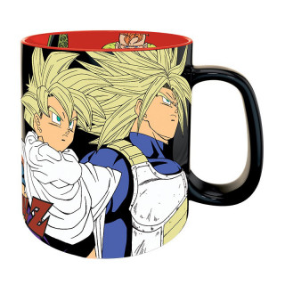 DRAGON BALL - Mug Premium - 460 ml - Saiyans vs Cyborgs  Merch