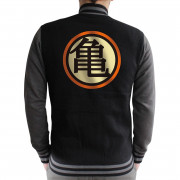 DRAGON BALL - Jacket - "Kame symbol" Men black/dark grey (XXL) 