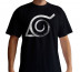 NARUTO SHIPPUDEN - T-shirt  "Konoha" black - new fit (L) thumbnail