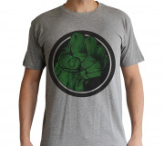 MARVEL - T-shirt  "Hulk Smash" sport grey - basic (L) 