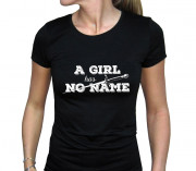 GAME OF THRONES - T-shirt  "A Girl Has No Name" women's black - basic (XL) 