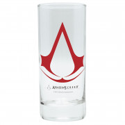 ASSASSIN´S CREED – Glass - Crest (red Logo) 