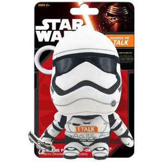 STAR WARS - Stormtrooper Plush Mini keychain Classic sound 17cm Merch