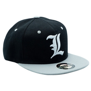 DEATH NOTE - Snapback Cap - Black & Grey - L Merch