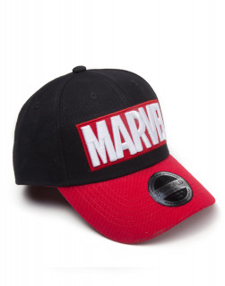 Marvel - Red Brick Logo Curved Bill Cap (M-I) Merch