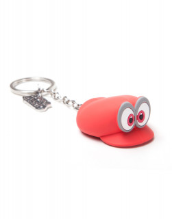 Nintendo - Mario Odyssey Hat Rubber 3D Keychain (M-I) Merch