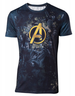 Avengers Infinity War - Team Sublimation Print Men´s T-shirt XL (M-I) Merch