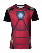 Marvel Sublimated Iron Man T-shirt (M) (M-I) 