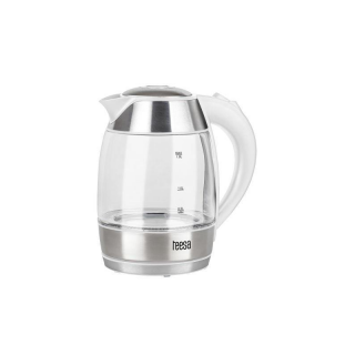 TEESA TSA1510W inox transparent kettle Dom