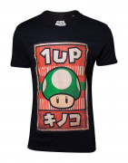 Nintendo - Propaganda Poster Inspired 1-Up Mushroom T-shirt (M-I) (L) 