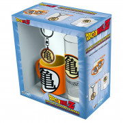 DRAGON BALL - Pck glass 29cl + Keyring + Mini Mug "Kame Symbol" 