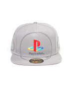 PlayStation - Silver Logo Snapback hat (M-I) 