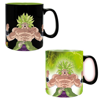 DRAGON BALL SUPER BROLY - Mug Heat Change - 460 ml Gogeta & Broly Merch