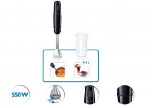 Philips Daily Collection HR1604/90 550W stick blender Dom