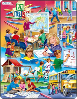 Larsen maxi puzzle 33 pieces School US 34 Merch