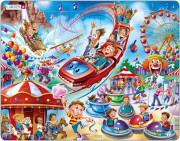 Larsen maxi puzzle 17 pieces Amusement park - Us29 