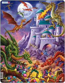 Larsen maxi puzzle 50 pieces Dragons US17 Merch