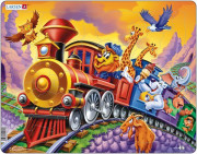 Larsen maxi puzzle 30 pieces Circus train maxi Us14 