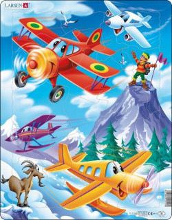 Larsen maxi puzzle 20 pieces Airplanes - US12 Merch