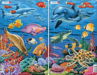 Larsen midi puzzle 25 pieces Coral reef H23 Merch