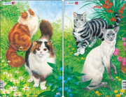 Larsen midi puzzle 10 pieces Cats H17 