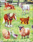 Larsen maxi puzzle 34 pieces Pets X8 