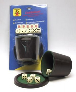 Poker dice with cup Merch