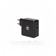 Manhattan 180054 Mobile phone charger Black Indoor 