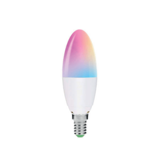 Woox Smart Home Smart bulb - R5076 (E14, 4.5 Watt, 350 Lumen, 2700K, RGB, Wi-Fi, ) Dom